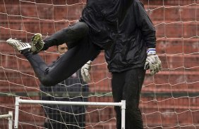 Durante o treino do Corinthians realizado esta manh no Parque So Jorge; o prximo jogo do time ser domingo, dia 18/07, contra o Atltico-MG, no estdio do Pacaembu, pela 9 rodada do Brasileirao 2010