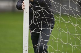 Durante o treino do Corinthians realizado esta manh no Parque So Jorge; o prximo jogo do time ser domingo, dia 18/07, contra o Atltico-MG, no estdio do Pacaembu, pela 9 rodada do Brasileirao 2010