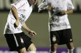 Bruno Cesar do Corinthians em partida vlida pelo Campeonato Brasileiro realizado no Pacaembu