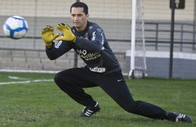 Aldo Bobadilha durante o treino do Corinthians, realizado esta tarde no Parque So Jorge. O prximo jogo do time, ser domingo, dia 25/07, contra o Guarani/Campinas, no estdio do Pacaembu, pela 11a rodada do Brasileiro 2010