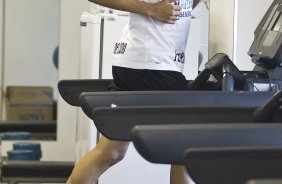 Dentinho durante o treino do Corinthians, realizado esta tarde no Parque So Jorge. O prximo jogo do time, ser domingo, dia 25/07, contra o Guarani/Campinas, no estdio do Pacaembu, pela 11a rodada do Brasileiro 2010