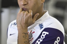 Roberto Carlos durante o treino do Corinthians, realizado esta tarde no Parque So Jorge. O prximo jogo do time, ser domingo, dia 25/07, contra o Guarani/Campinas, no estdio do Pacaembu, pela 11a rodada do Brasileiro 2010