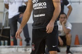 Ronaldo treina jogando futvolei na caixa de areia esta tarde no Parque So Jorge. O prximo jogo do time, ser domingo, dia 25/07, contra o Guarani/Campinas, no estdio do Pacaembu, pela 11a rodada do Brasileiro 2010