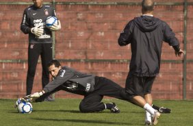 Aldo Bobadilha durante o treino do Corinthians, realizado esta manh no Parque So Jorge. O prximo jogo do time, ser domingo, dia 01/08/2010, contra o Palmeiras, no estdio do Pacaembu, pela 12. a rodada do Brasileiro 2010