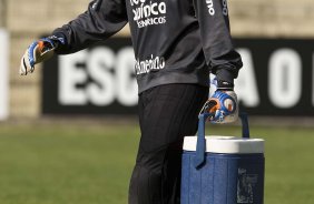 Aldo Bobadilha durante o treino do Corinthians, realizado esta manh no Parque So Jorge. O prximo jogo do time, ser domingo, dia 01/08/2010, contra o Palmeiras, no estdio do Pacaembu, pela 12. a rodada do Brasileiro 2010