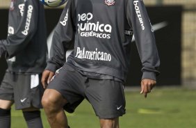 Jorge Henrique durante o treino do Corinthians, realizado esta manh no Parque So Jorge. O prximo jogo do time, ser domingo, dia 01/08/2010, contra o Palmeiras, no estdio do Pacaembu, pela 12. a rodada do Brasileiro 2010