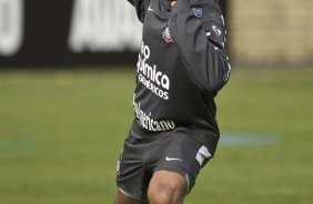 Jorge Henrique durante o treino do Corinthians, realizado esta manh no Parque So Jorge. O prximo jogo do time, ser domingo, dia 01/08/2010, contra o Palmeiras, no estdio do Pacaembu, pela 12. a rodada do Brasileiro 2010