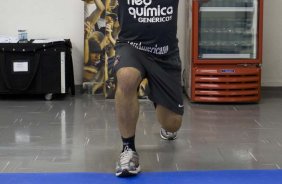 Ronaldo durante o treino do Corinthians, realizado com os preparadores fisicos Eduardo Silva e Shih Chien Chan Junior esta manh no Parque So Jorge. O prximo jogo do time, ser domingo, dia 01/08/2010, contra o Palmeiras, no estdio do Pacaembu, pela 12. a rodada do Brasileiro 2010