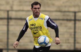 Bruno Cesar do Corinthians durante treino realizado no Parque So Jorge
