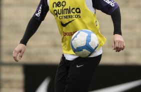 Bruno Cesar do Corinthians durante treino realizado no Parque So Jorge