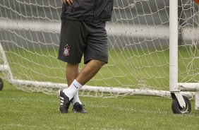 Adilson Batista durante o treino do Corinthians, realizado esta manh no Parque So Jorge. O prximo jogo da equipe, ser domingo, dia 15/08/2010, contra o Ava, no estdio da Ressacada, em Florianopolis, pela 14. a rodada do Campeonato Brasileiro de 2010