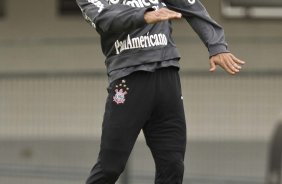 Jorge Henrique durante o treino do Corinthians, realizado esta manhã no Parque São Jorge. O próximo jogo da equipe, será domingo, dia 15/08/2010, contra o Avaí, no estádio da Ressacada, em Florianopolis, pela 14. a rodada do Campeonato Brasileiro de 2010