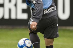 Roberto Carlos durante o treino do Corinthians, realizado esta manh no Parque So Jorge. O prximo jogo da equipe, ser domingo, dia 15/08/2010, contra o Ava, no estdio da Ressacada, em Florianopolis, pela 14. a rodada do Campeonato Brasileiro de 2010