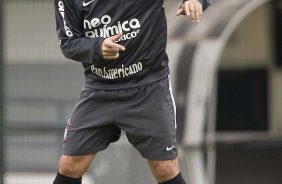 Ronaldo durante o treino do Corinthians, realizado esta manh no Parque So Jorge. O prximo jogo da equipe, ser domingo, dia 15/08/2010, contra o Ava, no estdio da Ressacada, em Florianopolis, pela 14. a rodada do Campeonato Brasileiro de 2010