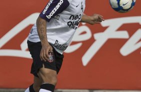 Roberto Carlos durante o treino do Corinthians, realizado esta tarde no Parque So Jorge. O prximo jogo da equipe, ser domingo, dia 15/08/2010, contra o Ava, no estdio da Ressacada, em Florianopolis, pela 14. a rodada do Campeonato Brasileiro de 2010