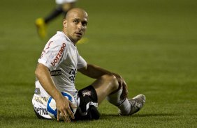 Durante a partida entre Corinthians x São Paulo, válida pela 15ª rodada do Campeonato Brasileiro de 2010, serie A, realizada esta tarde no estádio do Pacaembu, em São Paulo. São Paulo, Brasil