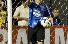 Durante a partida entre Corinthians x São Paulo, válida pela 15ª rodada do Campeonato Brasileiro de 2010, serie A, realizada esta tarde no estádio do Pacaembu, em São Paulo. São Paulo, Brasil
