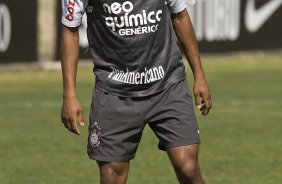 Elias durante o treino do Corinthians, realizado esta manh no Parque So Jorge. O prximo jogo da equipe, ser amanh, quarta-feira, dia 25/08, contra o Cruzeiro, no estdio Joo Havelange, em Uberlandia, pela 16. a rodada do Campeonato Brasileiro de 2010