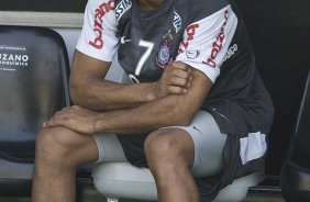 Jorge Henrique durante o treino do Corinthians, realizado esta manh no Parque So Jorge. O prximo jogo da equipe, ser domingo, dia 29/08, contra o Vitoria/BA, no estdio do Pacaembu, pela 17. a rodada do Campeonato Brasileiro de 2010