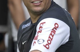 Ronaldo durante o treino do Corinthians, realizado esta manh no Parque So Jorge. O prximo jogo da equipe, ser domingo, dia 29/08, contra o Vitoria/BA, no estdio do Pacaembu, pela 17. a rodada do Campeonato Brasileiro de 2010