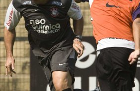 Ronaldo durante o treino do Corinthians, realizado esta manh no Parque So Jorge. O prximo jogo da equipe, ser domingo, dia 29/08, contra o Vitoria/BA, no estdio do Pacaembu, pela 17. a rodada do Campeonato Brasileiro de 2010