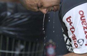 Ronaldo durante o treino do Corinthians, realizado esta manh no Parque So Jorge. O prximo jogo da equipe, ser domingo, dia 29/08, contra o Vitoria/BA, no estdio do Pacaembu, pela 17. a rodada do Campeonato Brasileiro de 2010