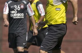 Adilson Batista durante o treino do Corinthians, realizado esta manh no Parque So Jorge. O prximo jogo da equipe, ser amanh, sbado, dia 04/09, contra o Goias/GO, no estdio do Pacaembu, pela 19. a rodada do Campeonato Brasileiro de 2010
