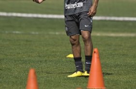 Jorge Henrique durante o treino do Corinthians, realizado esta manh no Parque So Jorge. O prximo jogo da equipe, ser amanh, sbado, dia 04/09, contra o Goias/GO, no estdio do Pacaembu, pela 19. a rodada do Campeonato Brasileiro de 2010