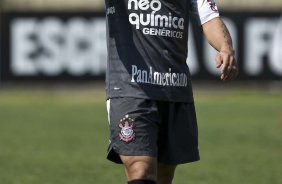Roberto Carlos durante o treino do Corinthians, realizado esta manh no Parque So Jorge. O prximo jogo da equipe, ser amanh, sbado, dia 04/09, contra o Goias/GO, no estdio do Pacaembu, pela 19. a rodada do Campeonato Brasileiro de 2010