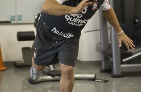 Ronaldo durante o treino do Corinthians, realizado esta manh no Parque So Jorge. O prximo jogo da equipe, ser amanh, sbado, dia 04/09, contra o Goias/GO, no estdio do Pacaembu, pela 19. a rodada do Campeonato Brasileiro de 2010
