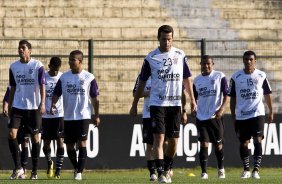 Edu Gaspar durante o treino do Corinthians, realizado esta tarde no Parque So Jorge. O prximo jogo da equipe, ser sbado, dia 11/09, contra o Grmio, no Pacaembu, pela 21. a rodada do Campeonato Brasileiro de 2010