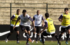 William Morais durante o treino do Corinthians, realizado esta tarde no Parque So Jorge. O prximo jogo da equipe, ser sbado, dia 11/09, contra o Grmio, no Pacaembu, pela 21. a rodada do Campeonato Brasileiro de 2010