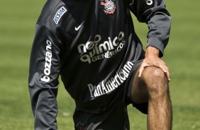 William durante o treino do Corinthians, realizado esta manh no Parque So Jorge. O prximo jogo da equipe, ser amanh, sbado, dia 11/09, contra o Grmio, no Pacaembu, pela 21. a rodada do Campeonato Brasileiro de 2010