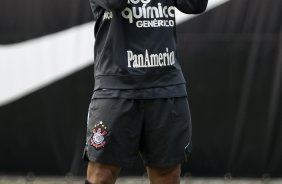 Roberto Carlos durante o treino do Corinthians, realizado esta manh no CT Joaquim Grava, no Parque Ecolgico do Tiete. O prximo jogo da equipe, ser amanh, quarta-feira, dia 06/10, contra o Atltico-MG, na Arena do Jacar em Sete Lagoas/MG, pela 28. a rodada do Campeonato Brasileiro de 2010