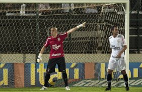 Durante a partida entre Atlético-MG x Corinthians, válida pela 28ª rodada do Campeonato Brasileiro de 2010, serie A, realizada esta noite no estádio Arena do Jacaré, em Sete Lagoas/MG