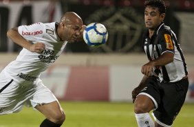 Durante a partida entre Atlético-MG x Corinthians, válida pela 28ª rodada do Campeonato Brasileiro de 2010, serie A, realizada esta noite no estádio Arena do Jacaré, em Sete Lagoas/MG