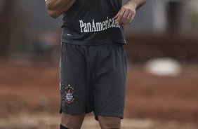 Ronaldo durante o treino do Corinthians, realizado esta manh no CT Joaquim Grava, no Parque Ecolgico do Tiete. O prximo jogo da equipe, ser domingo dia 10/10, contra o Atltico-GO, no Pacaembu, pela 29. a rodada do Campeonato Brasileiro de 2010