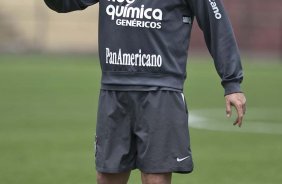 Ronaldo durante o treino do Corinthians, realizado esta manh no Parque So Jorge. O prximo jogo da equipe, ser amanh, domingo, dia 17/10, contra o Guarani/SP, no Brinco de Ouro da Princesa, em Campinas, pela 30. a rodada do Campeonato Brasileiro de 2010