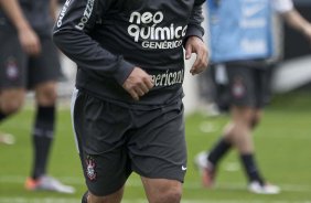 Ronaldo durante o treino do Corinthians, realizado esta manh no Parque So Jorge. O prximo jogo da equipe, ser amanh, domingo, dia 17/10, contra o Guarani/SP, no Brinco de Ouro da Princesa, em Campinas, pela 30. a rodada do Campeonato Brasileiro de 2010