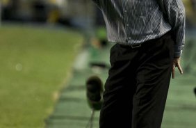 Durante a partida entre Flamengo x Corinthians, válida pela 32ª rodada do Campeonato Brasileiro de 2010, serie A, realizada esta noite no estádio do Engenhão