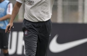 Tite durante o treino do Corinthians, realizado esta manh no CT Joaquim Grava no Parque Ecolgico. O prximo jogo da equipe ser quarta-feira, dia 03/11, contra o Ava, no Pacaembu, pela 33. a rodada do Campeonato Brasileiro de 2010