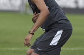 Dentinho durante o treino do Corinthians, realizado esta tarde no CT Joaquim Grava no Parque Ecolgico. O prximo jogo da equipe ser domingo, dia 07/11, contra o So Paulo, no Morumbi, pela 34. a rodada do Campeonato Brasileiro de 2010