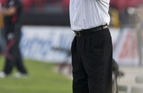 Tite durante a partida entre So Paulo x Corinthians, vlida pela 34 rodada do Campeonato Brasileiro de 2010, serie A, realizada esta tarde no estdio do Morumbi/SP