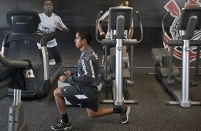 Jorge Henrique durante o treino do Corinthians realizado esta manh no CT Joaquim Grava, no Parque Ecolgico do Tiete. O prximo jogo da equipe ser domingo, dia 21/11, contra o Vitoria/BA, pela 36. a rodada do Campeonato Brasileiro de 2010