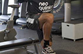 Ralf durante o treino do Corinthians realizado esta manh no CT Joaquim Grava, no Parque Ecolgico do Tiete. O prximo jogo da equipe ser domingo, dia 21/11, contra o Vitoria/BA, pela 36. a rodada do Campeonato Brasileiro de 2010