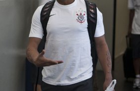 Roberto Carlos nos vestiários antes da partida entre Corinthians x Vasco da Gama, válida pela 37ª rodada do Campeonato Brasileiro de 2010, serie A, realizada esta tarde no estádio do Pacaembu/SP