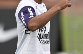 Jorge Henrique durante o treino do Corinthians realizado esta manh no CT Joaquim Grava, no Parque Ecolgico do Tiete. O prximo jogo da equipe ser domingo, dia 05/12, contra o Goias/GO, no estdio Serra Dourada, pela 38. a rodada do Campeonato Brasileiro de 2010