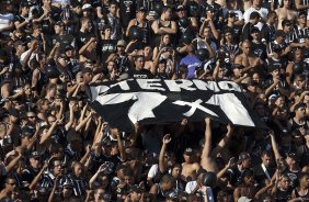 Durante partida entre Corinthians x Santos, vlida pela 5 rodada do Campeonato Brasileiro 2010, realizada no estdio do Pacaembu