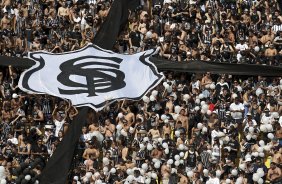 Durante a partida entre Corinthians x Vasco da Gama, vlida pela 37 rodada do Campeonato Brasileiro de 2010, serie A, realizada esta tarde no estdio do Pacaembu/SP