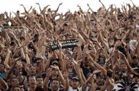 Durante a partida entre So Paulo x Corinthians, vlida pela 34 rodada do Campeonato Brasileiro de 2010, serie A, realizada esta tarde no estdio do Morumbi/SP